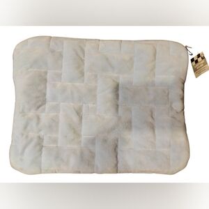 Soft Blue Quilted Laptop Case